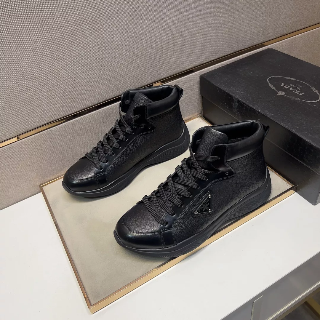 prada high top chaussures pour homme s_12b46b42